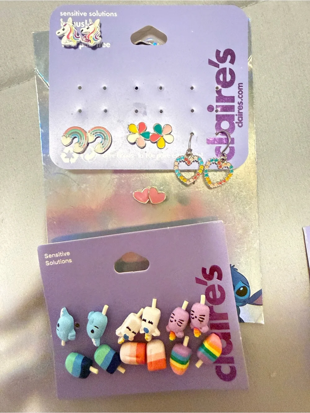 Claire's Kids Earrings Sets- Multicolor